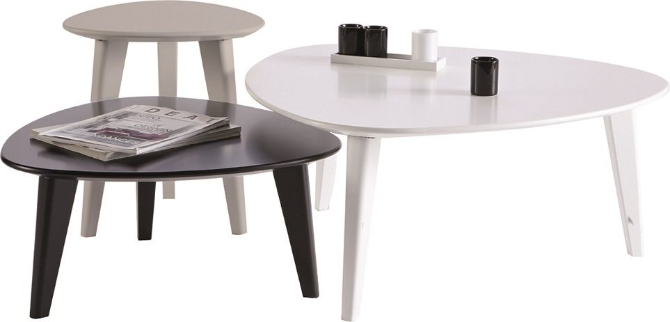 Bijzettafel rond Stone  1