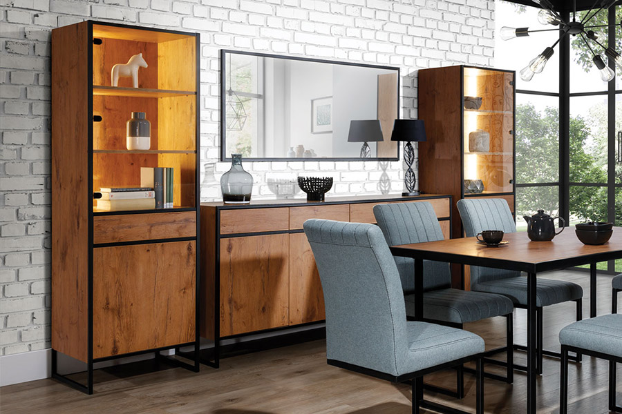 Vitrinekast Lofty (eendeurs)