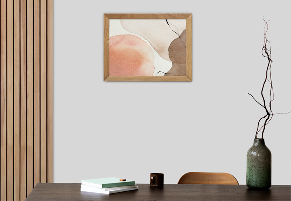 bruin interieur japandi